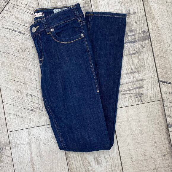 Women's LTB JNS Alanis Mid Rise Super Slim Jeans 5174 Dark Wash size 27 x 32 - Picture 7 of 8